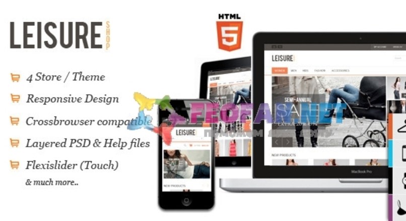 Leisure — Responsive OpenCart Theme