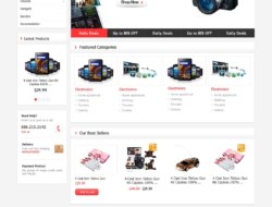 Шаблон MegaStore для OpenCart