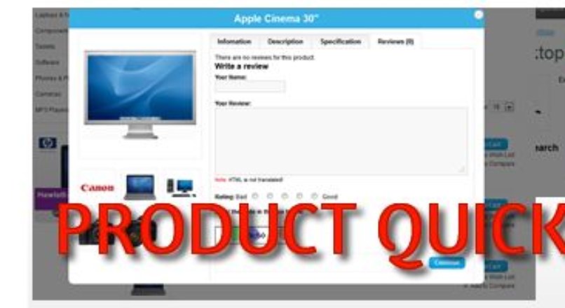 Product Quick Look