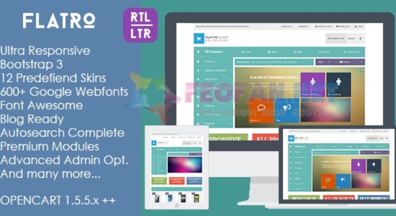 Flatro — Multipurpose Bootstrap Opencart Theme