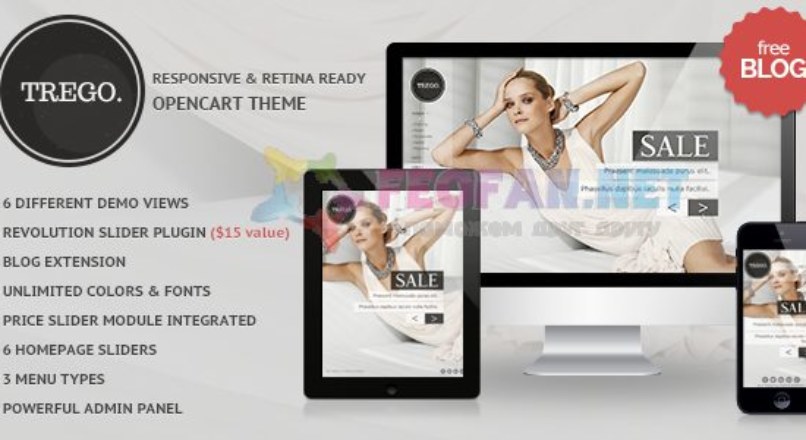 Trego — Fullscreen Responsive Opencart Theme