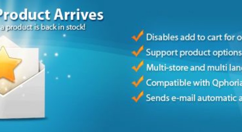 Notify When Product Arrives v3.6