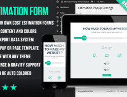 WP Flat Cost Estimation Form Creator