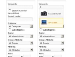 Advantced Search Attributes