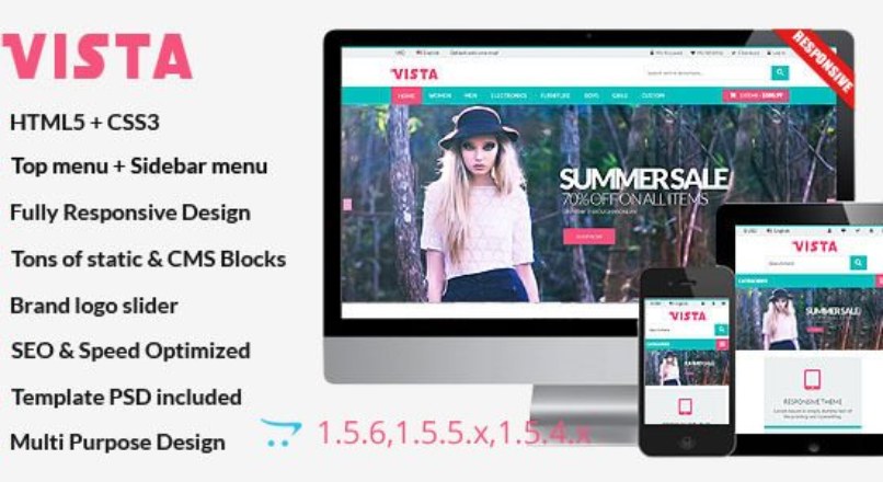 Vista — Premium Responsive OpenCart Theme