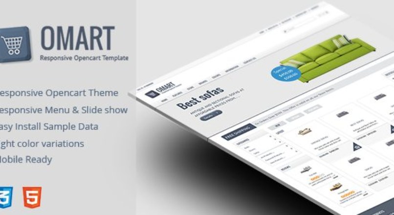 Omart – Mobile ready Opencart theme