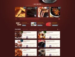 OpenCart Chocolate Theme