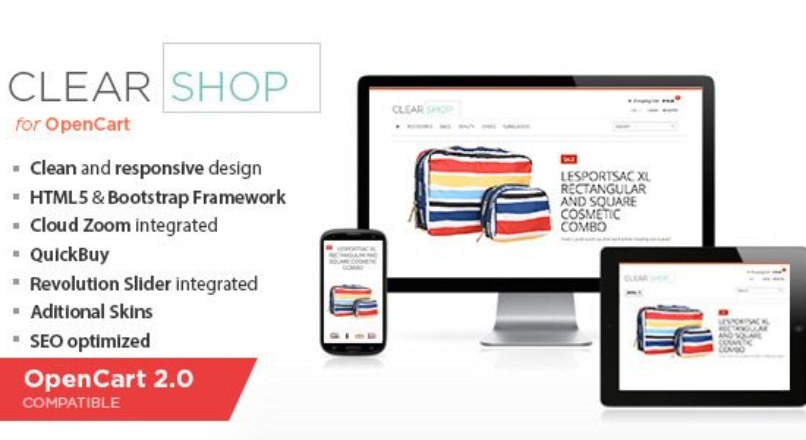 Clearshop — Responsive OpenCart theme