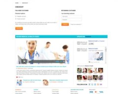 Medical Health Responsive OpenCart Theme