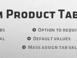 Custom Product Tabs Pro / Unlimited Tabs
