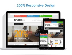 Active Sports Store OpenCart Template