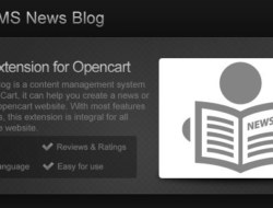 CodeCanyon — CMS News / Blog v1.0 For OpenCart