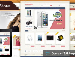 Multi Store — Opencart Responsive Theme