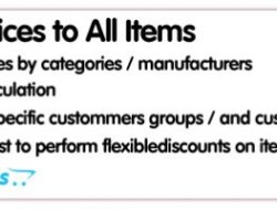 Mass Discount, Special Prices to Items — OpenCart V2.X — V1.5.X