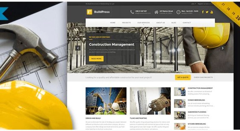 BuildPress — Construction Business WP Theme v. 3.1.0