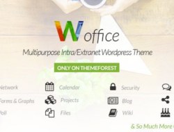 Woffice v1.4.4 – Intranet/Extranet WordPress Theme