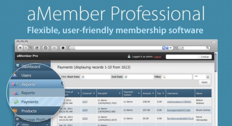 aMember Pro v4.5.1