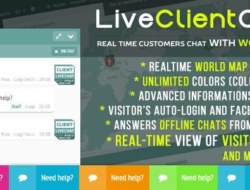 Live Client Chat v1.0 – Help Chat With Visitors Map