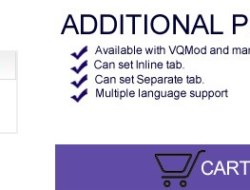 Additional Product Tabs for OpenCart / Дополнительные вкладки