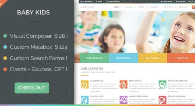 Baby Kids — Education Primary School For Children