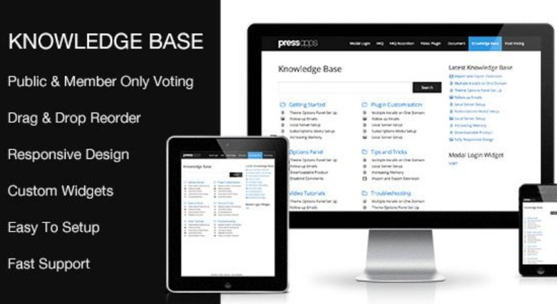 Knowledge Base v1.5.1 – Wiki WordPress Plugin
