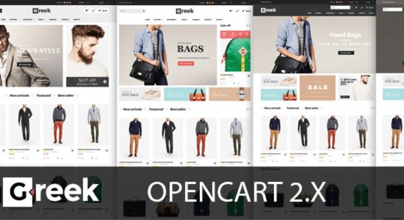 Greek — Responsive OpenCart Theme