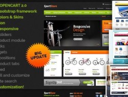 SportStore — Modern Multi-Purpose OpenCart Theme v.2.6