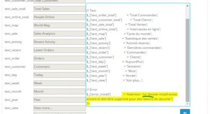 Easy Language Editor v1.5 (Language file editor) OC 2.х