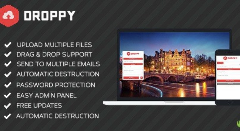 Droppy v1.3.1 – Online file sharing