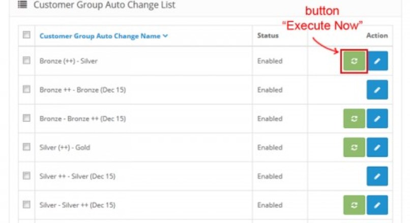 Auto Change / Switch Customer Group