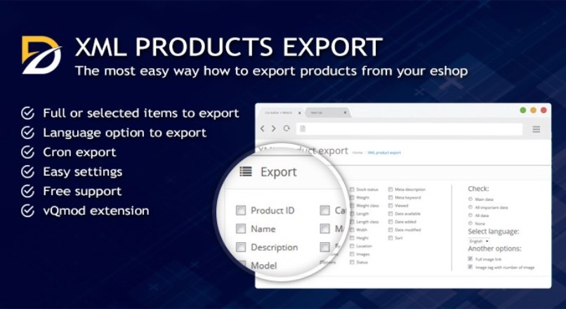 Opencart 2.x — XML Products Import v1.1
