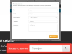 Обратный звонок с СМС оповещением 1.0.2