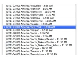 Time Zone Setting & Admin Order Times