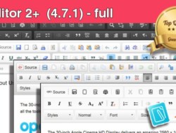 CKEditor 2+ (4.7.1) — full