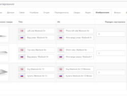 Модуль Custom Image Titles для Opencart 2.x