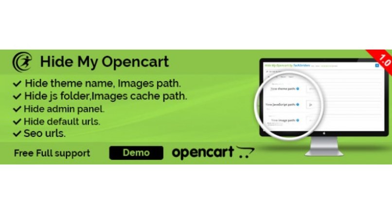 Hide my opencart