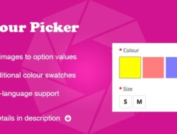 Colour Picker Opencart 1.5 — 2.3 vqmod