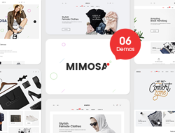 Mimosa — Responsive Fashion Opencart 3 Theme