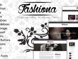 Fashiona — Magazine Blog WordPress Theme