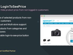 LoginToSeePrice — Скрывает цену от гостей v_3.2.6