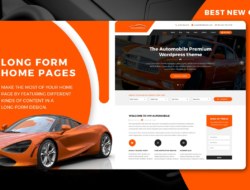 VW Automobile Pro — WordPress Theme