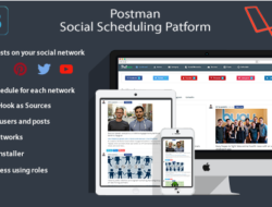 Postman (Facebook/Twitter/Youtube/Instagram) Scheduling Platform