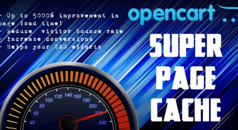 OpenCart Super Page Cache: Site speed booster v.2.0.4