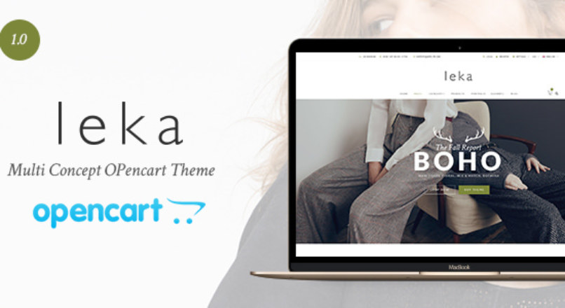 Leka — Multi Concept Opencart Theme