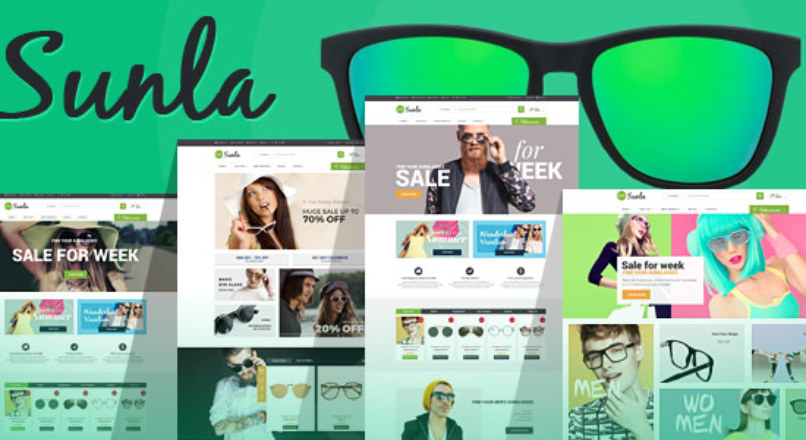 Sunla — Sunglasses Responsive Opencart Theme