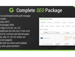 Complete seo package v4.1.8 ocmod the best seo extension for opencart