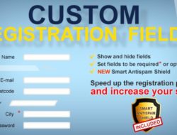Custom Registration Fields / Упрощенная Регистрация Opencart