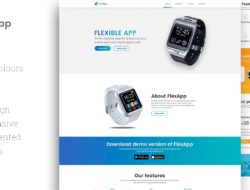 FlexApp — HTML Landing Page Template