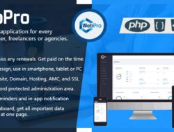 WebPro — Digital Services Management Application