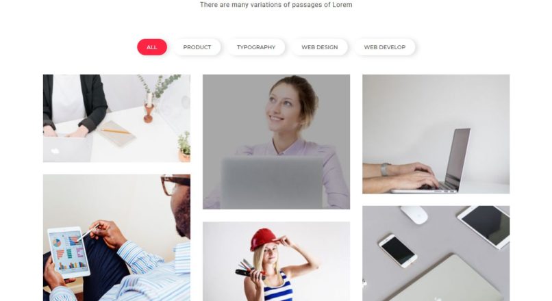 Biddo — One Page Portfolio WordPress Theme